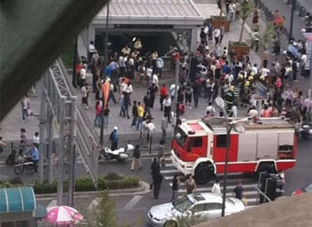 Tàu điện ngầm đâm nhau ở Thượng Hải